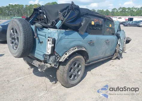 2022 Ford Bronco Big Bend z USA, uszkodzony, nr VIN 1FMDE5BH0NLB12981